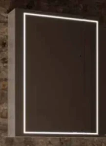 AQWELLA Simplex  зеркальный шкаф