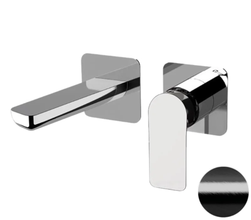 Смеситель для раковины Remer Infinity I15PCFP, черный брашированный хром