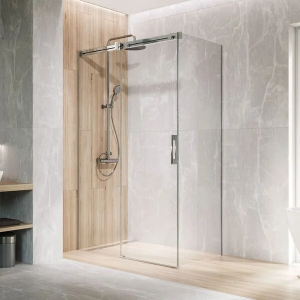 Душевая дверь Radaway Espera Pro KDJ 585, 58.5 х 200 см, стекло прозрачное, профиль хром, левая, 10090110-01-01L