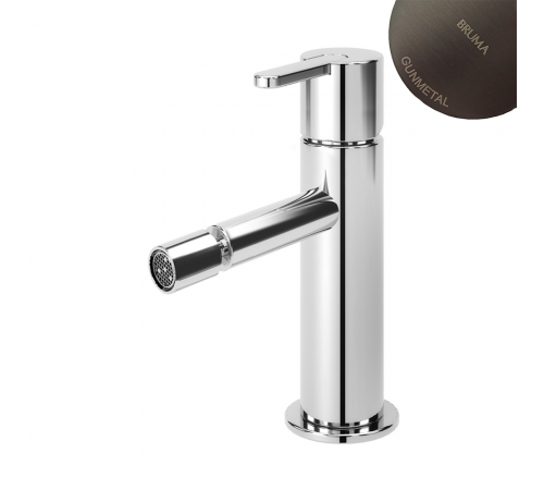 Смеситель для биде Bruma Leaf 167 100 6MG Gunmetal