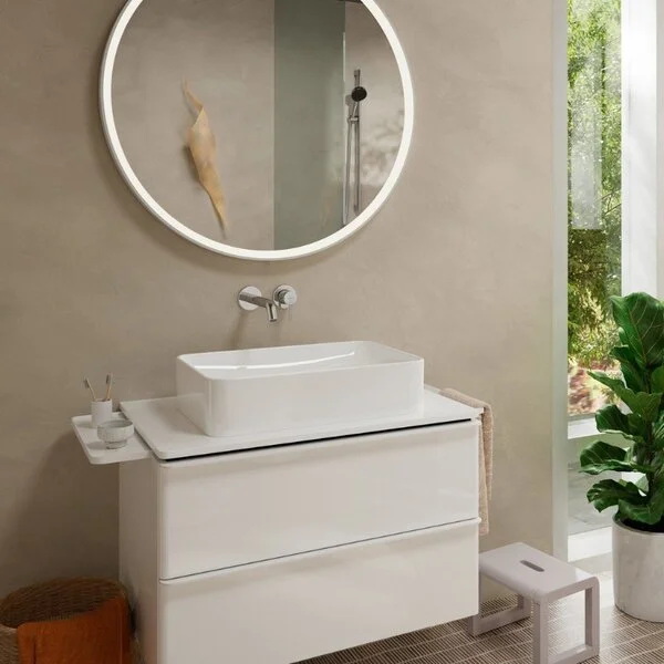 Смеситель для раковины Hansgrohe Tecturis S 165, хром, 73350000