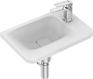 Асимметричный подвесной умывальник 46x31 см Ideal Standard TONIC II Guest