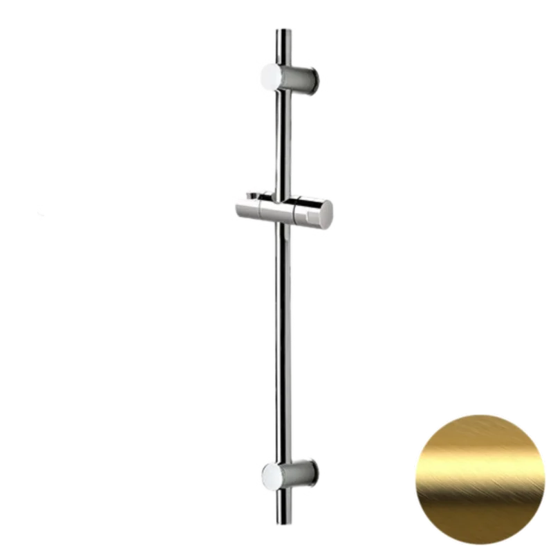 Душевая стойка 70 см Remer 317GBG, золото брашированное