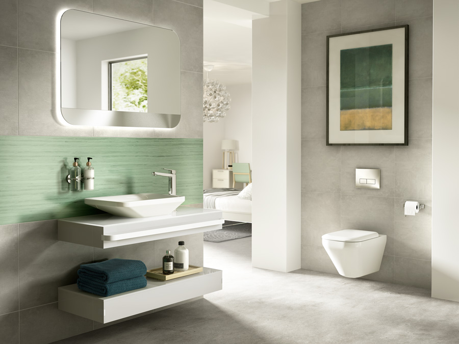 Унитаз подвесной Ideal Standard Tonic II K316501 Rimless с крышкой Soft close