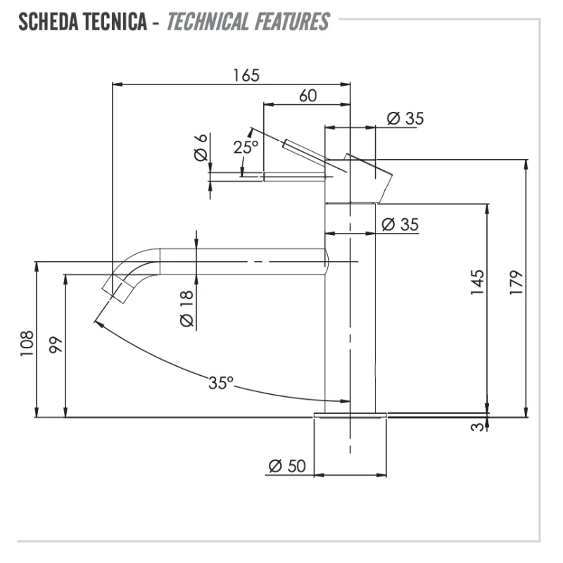 Смеситель для раковины Remer X Style X12ADO, золото глянцевое