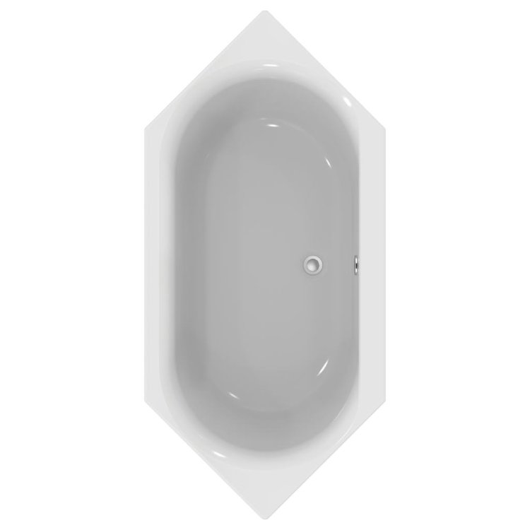 Ванна акриловая Ideal Standard Connect Air шестиугольная 190x90 E106901