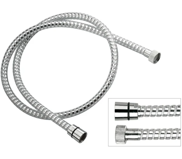 Шланг для душа ПВХ 120 см Remer 334CNBC120, хром