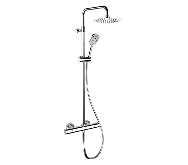 Душевая система термостатическая Remer EQ32A8MPUFM25G, хром
