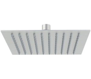 Верхний душ с шарнирным соединением 25 см Remer INOX SS357UFS25X, нержавеющая сталь