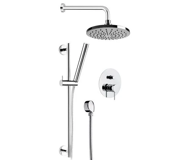 Комплект: Душевая система Remer X Style X09S01EC20, хром
