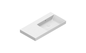 Раковина Catalano Zero 100x50, арт.0121030001, чаша справа