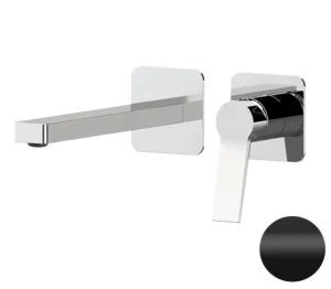 Смеситель для раковины Remer Slash SL15PLNO, черный матовый