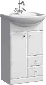Тумба Aqwella Барселона 55 под умывальник белая