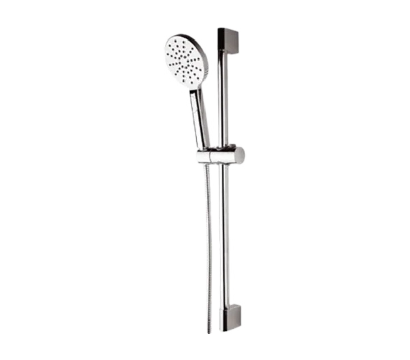 Душевая стойка с ручным душем и шлангом Remer 315L318MP, хром
