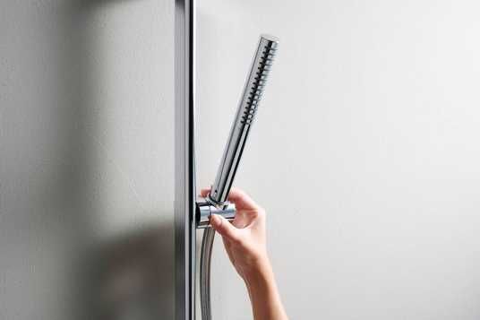 Ручной душ Hansgrohe Pulsify S 100 1jet, EcoSmart, хром, 24125000