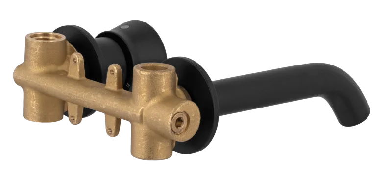 Смеситель для раковины Remer Element ET15PNO, черный матовый