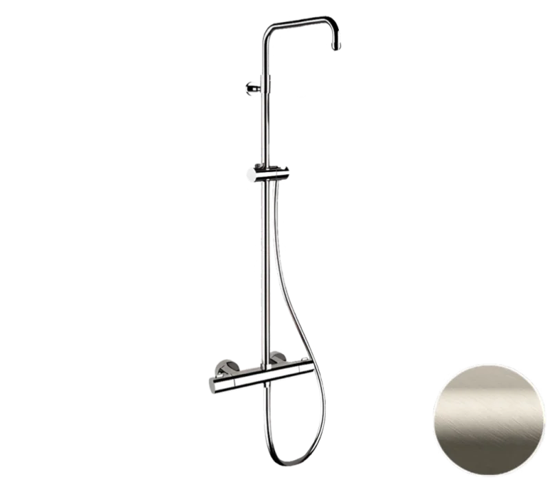 Душевая система термостатическая Remer Elegance EQ32ASSDXV, сталь