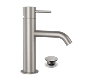 Смеситель для раковины Remer X Style INOX SSX10B, нержавеющая сталь