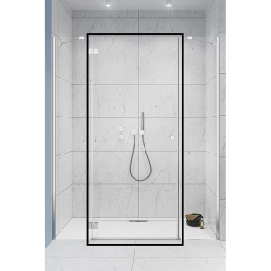 Душевая дверь в нишу Radaway Torrenta DWJS Door G 812 Left/Right 1320812-01-01L/R, 83.7 см, стекло прозрачное, профиль хром, левая/правая