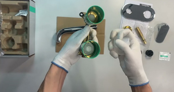Смеситель для умывальника Hansgrohe Vernis Blend скрытого монтажа 207мм хром для монтажного BOX'a 13622180