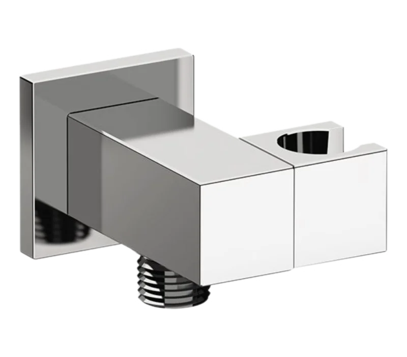 Держатель ручного душа с подключением шланга Remer 337S, хром