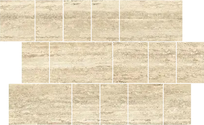 Мозаика THERMAE VERSO MINI BRICK TRAVERTINO CLASSIC 29x42