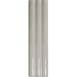 Плитка MATCH CURVED ASH GLOSS 6.25x25