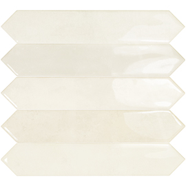 Плитка SPARK IVORY GLOSSY PICKET 4.3x24.3