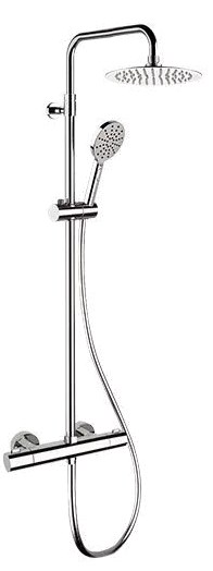 Душевая система термостатическая Remer Elegance EQ32A8MPUFM30, хром