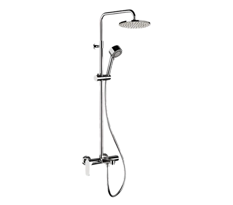 Душевая система с изливом Remer Class Line L34AMD20, хром