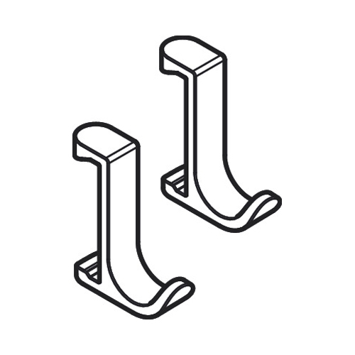 Hansgrohe WallStoris Крючок узкий черный матовый 27929670