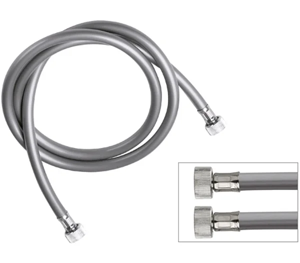 Шланг для душа ПВХ 150 см Remer 332MT150, хром