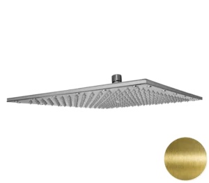 Верхний душ с шарнирным соединением 35 см Remer 359SSXLVOX, латунь состаренная