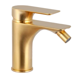 Смеситель для биде Remer Infinity I22BG, золото брашированное