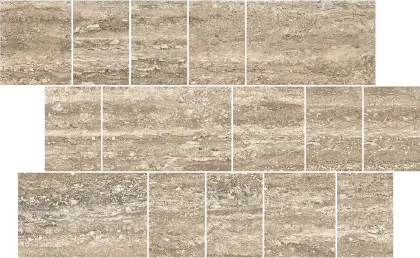 Керамогранит THERMAE VERSO TRAVERTINO WALNUT 60X120 RETT 20MM 60x120