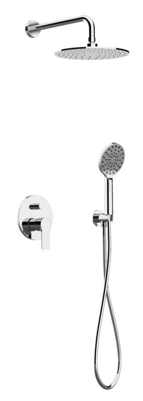 Душевая система Remer Energy EY09S02MD25MVB, хром