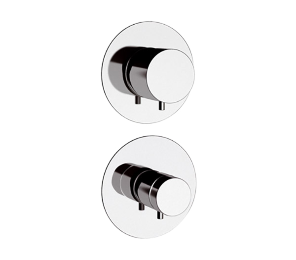 Смеситель термостатический для душа Remer Elegance NT94C, хром