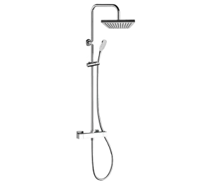 Душевая система термостатическая Remer Absolute ST32X8CPSD25
