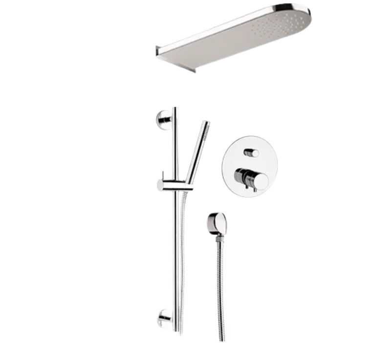Душевая система термостатическая Remer Elegance NT09S017MDMM, хром