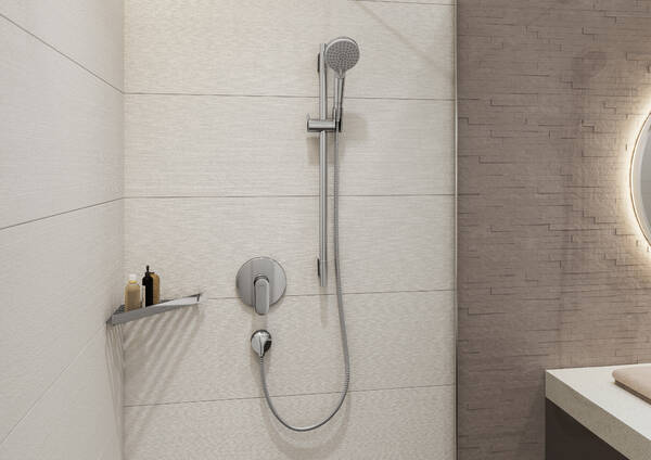 Шланговое подсоединение Hansgrohe FixFit E, хром, 27454000