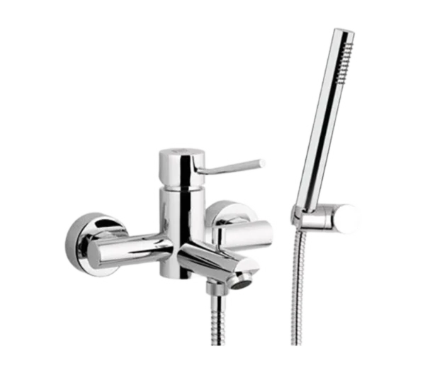 Смеситель для ванны Remer Minimal N02, хром