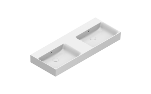 Раковина Catalano Premium 120х47, арт.0221220001, на 2 чаши