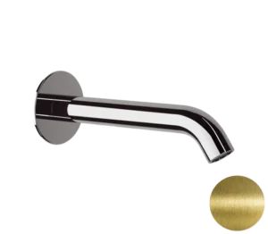 Излив настенный 16 см Remer X Style 91XVO, состаренная латунь