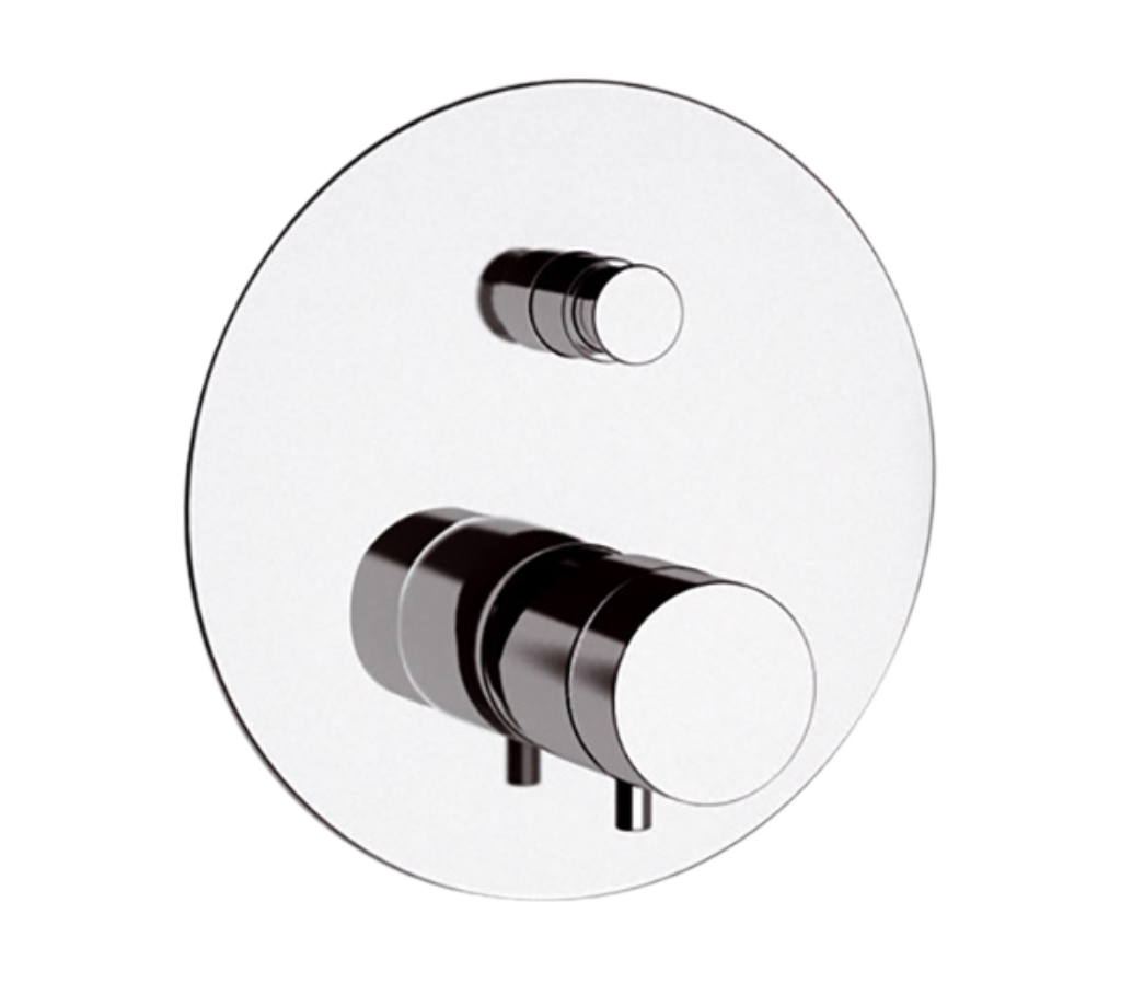 Смеситель термостатический для душа Remer Elegance NT09, хром