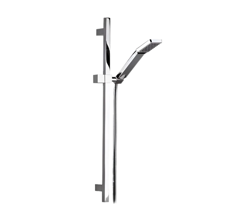 Душевая стойка с ручным душем и шлангом Remer 317S317SQ, хром