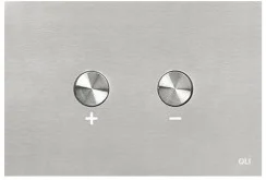 Кнопка смыва пневматическая OLI Blink 093399 сталь хром