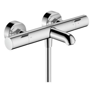 Смеситель для ванны термостатический Hansgrohe Ecostat Fine, хром, 13325000