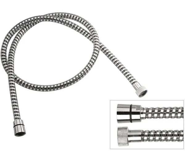 Шланг для душа ПВХ 150 см Remer 334CNNC150, хром