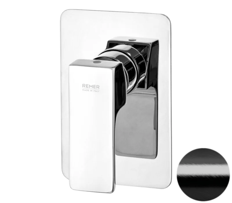 Смеситель .для душа Remer Absolute AU30CFP , черный брашированный хром