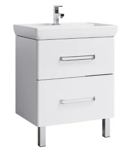Тумба напольная Aqwella Нео T8м 80 под умывальник белая